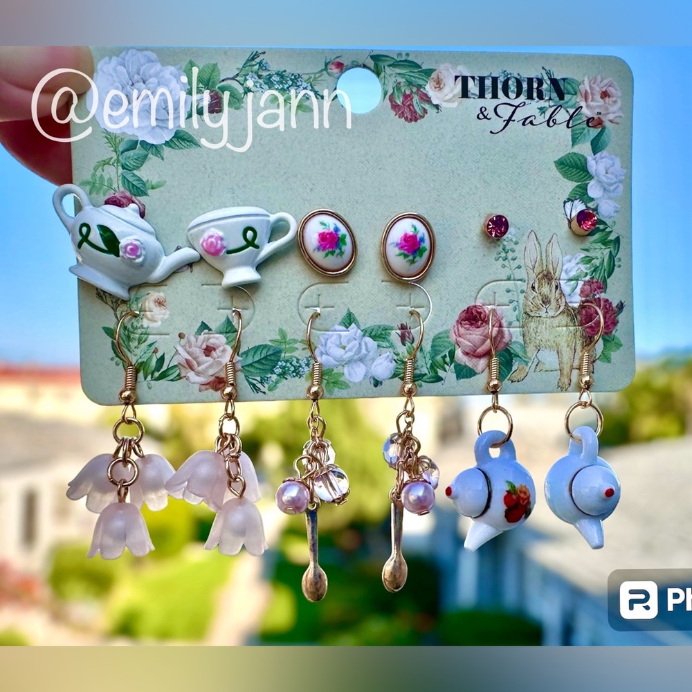 Teapot🫖Earring Set